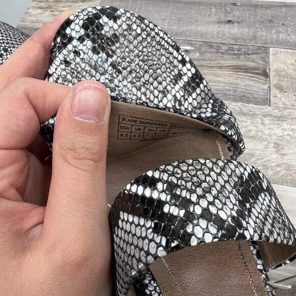 Vionic Blaire Strappy Heeled Sandals Snakeskin - Picture 8 of 9